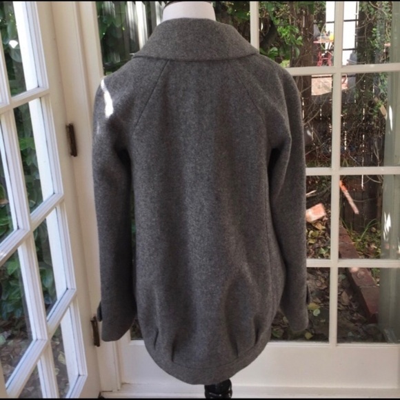 Gray Wool Jacket size Small - Picture 3 of 4